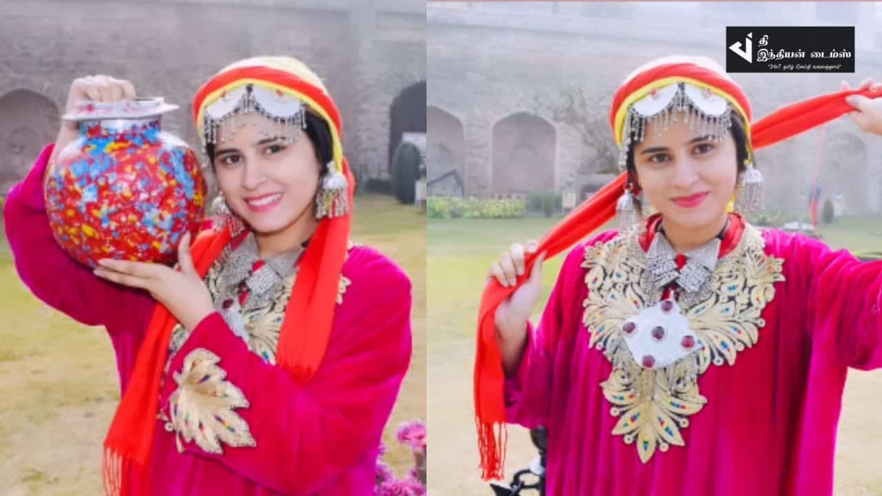 முழு காஷ்மீர் பெண்ணாகவே மாறிய பாக்கியலட்சுமி சீரியல் நடிகை ரித்திகா