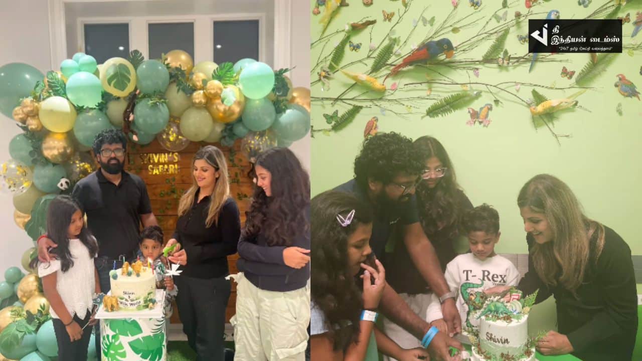 நடிகை ரம்பா மகனின் பிறந்தநாள் கொண்டாட்ட புகைப்படங்கள்