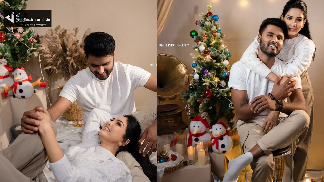காதலுடன் CHRISTMAS கொண்டாடிய பிக் பாஸ் அமீர் மற்றும் பாவனி