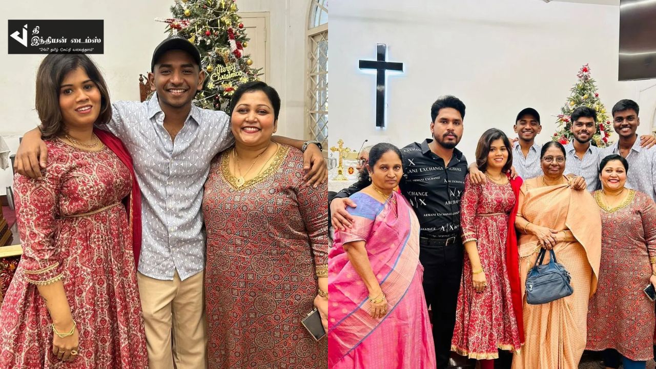 நடிகர் கருணாஸ் வீட்டு கிறிஸ்துமஸ் கொண்டாட்டம்