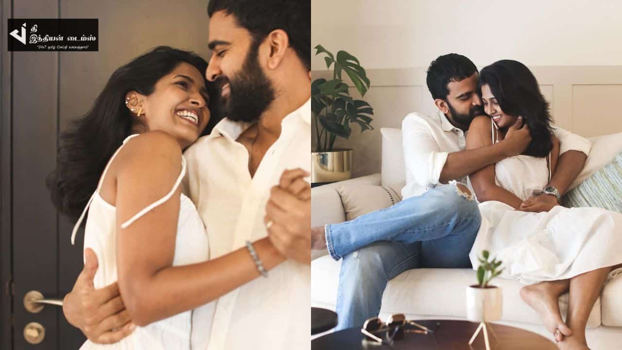 மனைவி கீர்த்தி பாண்டியன் உடன் தேனிலவில் நடிகர் அசோக் செல்வன்