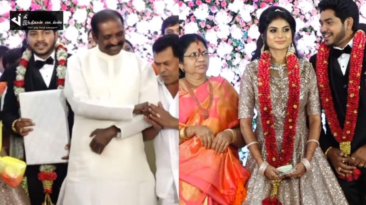 நடிகர் மயில்சாமி மகனின் திருமண புகைப்படங்கள்