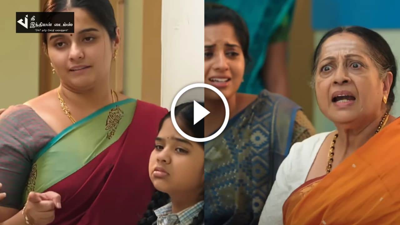 விசாலாட்சி உனக்கு அவ்வளவுதான் மரியாதை கிழித்தெடுத்த நந்தினி … எதிர்நீச்சல் ப்ரோமோ