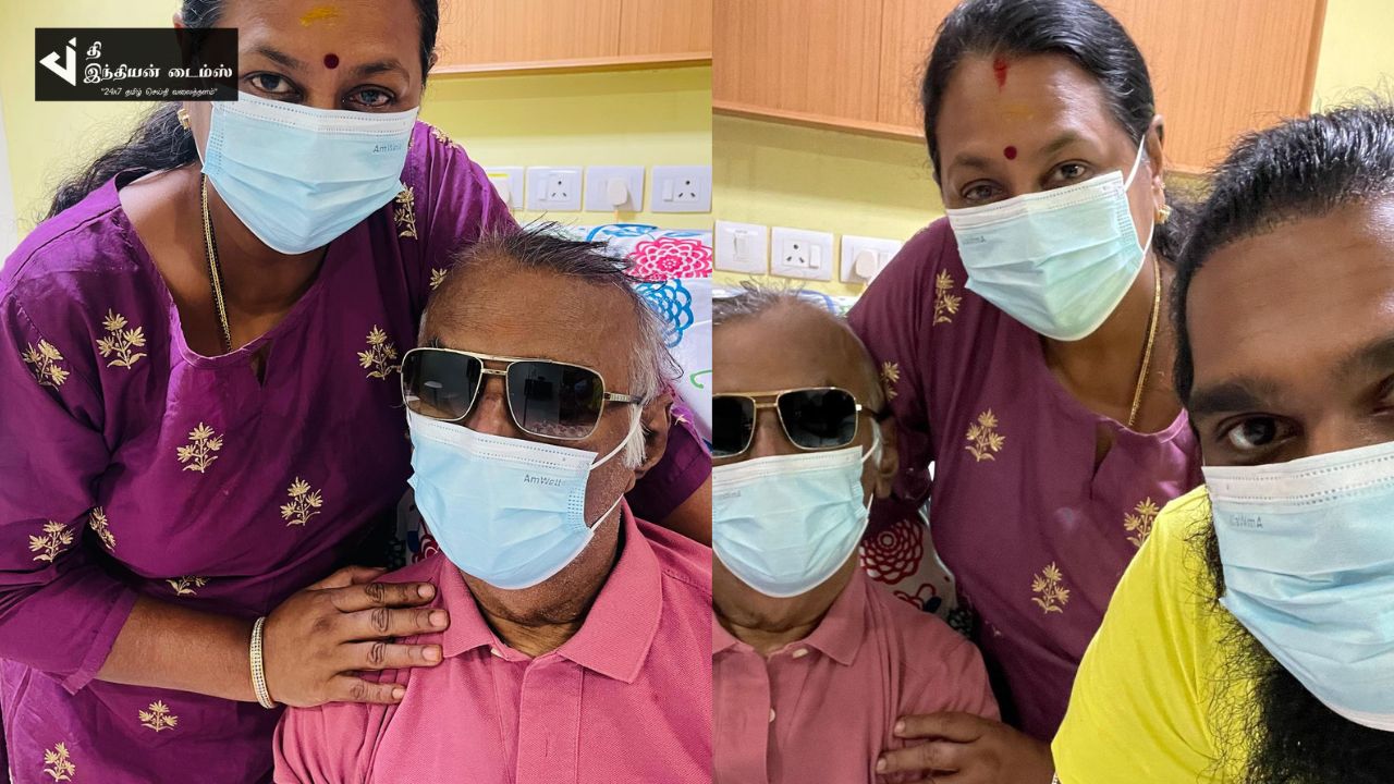 கேப்டன் விஜயகாந்த் நலமாக உள்ளதாக மனைவி வெளியிட்ட புகைப்படங்கள்