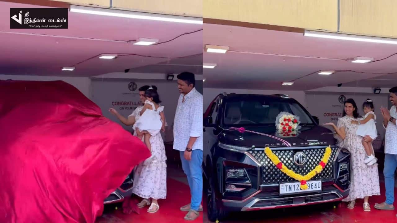 பல லட்சம் மதிப்பிலான கார் வாங்கிய பொன்னி சீரியல் நடிகை ஸ்ரீ தேவி அசோக்