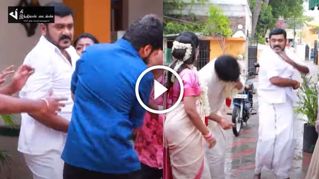 திருமணம் செய்து வந்த செந்திலை அடித்த பாண்டி.. காரணமான கதிரை வீட்டை விட்டு வெளியே விரட்டிய பாண்டி… பாண்டியன் ஸ்டோர்ஸ் ப்ரோமோ