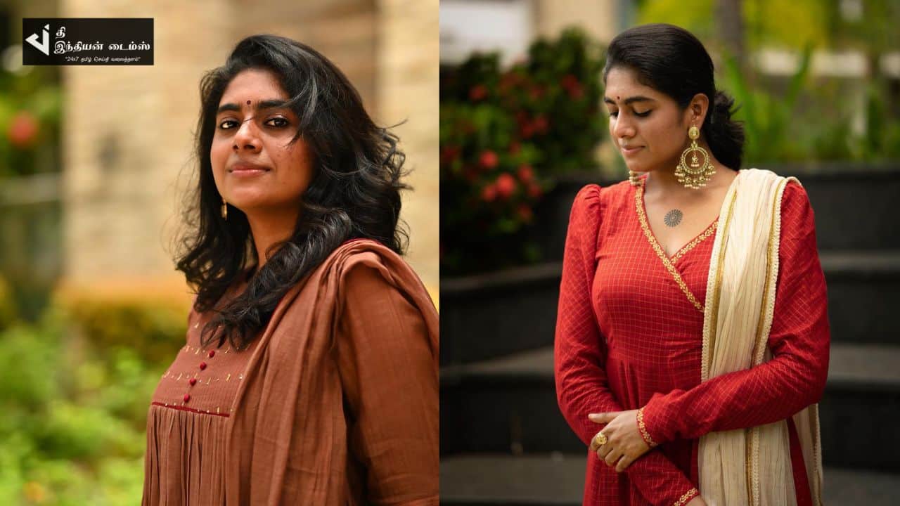 சித்தா, ஜிகர்தண்டா 2 நாயகி நிமிஷாவின் கலக்கலான லேட்டஸ்ட் புகைப்படங்கள்