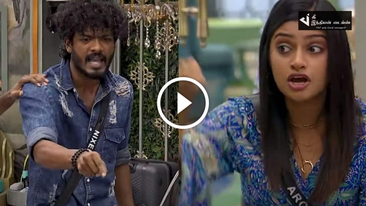 நீ மூடுடி என அர்ச்சனாவை அசிங்கமாக பேசி திட்டிய நிக்சன்…பிக் பாஸ் ப்ரோமோ