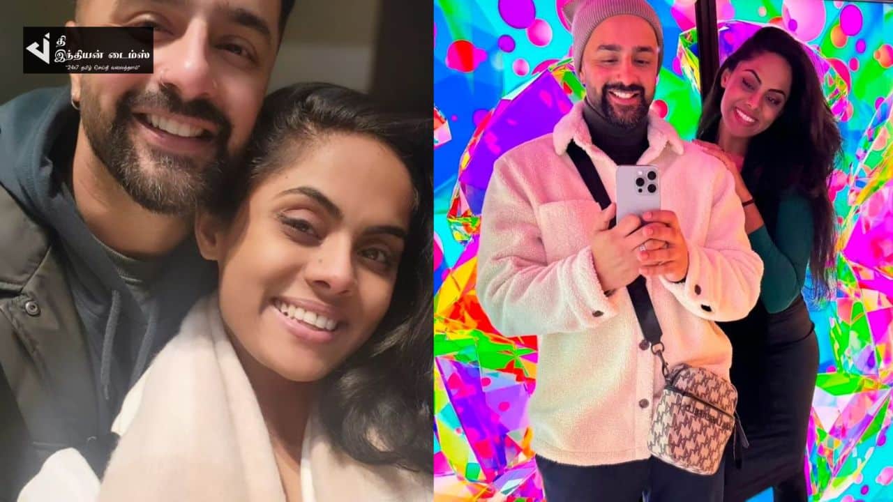 கோ பட நாயகி கார்த்திகா கணவருடன் HONEYMOON-ல் CANDLE LIGHT DINNER