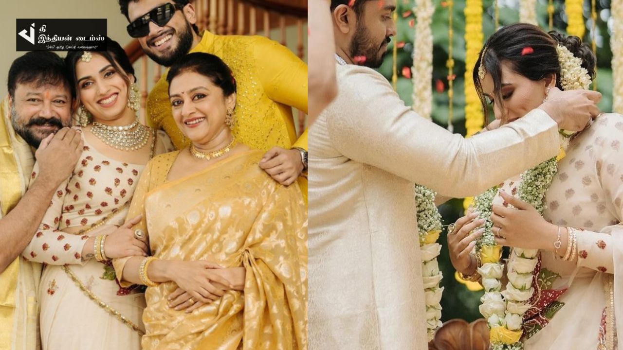 கோலாகலமாக நடைபெற்ற நடிகர் ஜெயராம் மகளின் திருமணம்