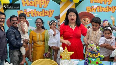 நடிகர் சரத்குமார் ராதிகா பேரன் பிறந்தநாள் கொண்டாட்டம் 37