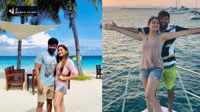 HOLIYDAY-வை கொண்டாடிய நடிகர் ஆர்யா மற்றும் நடிகை சயீஷா 100