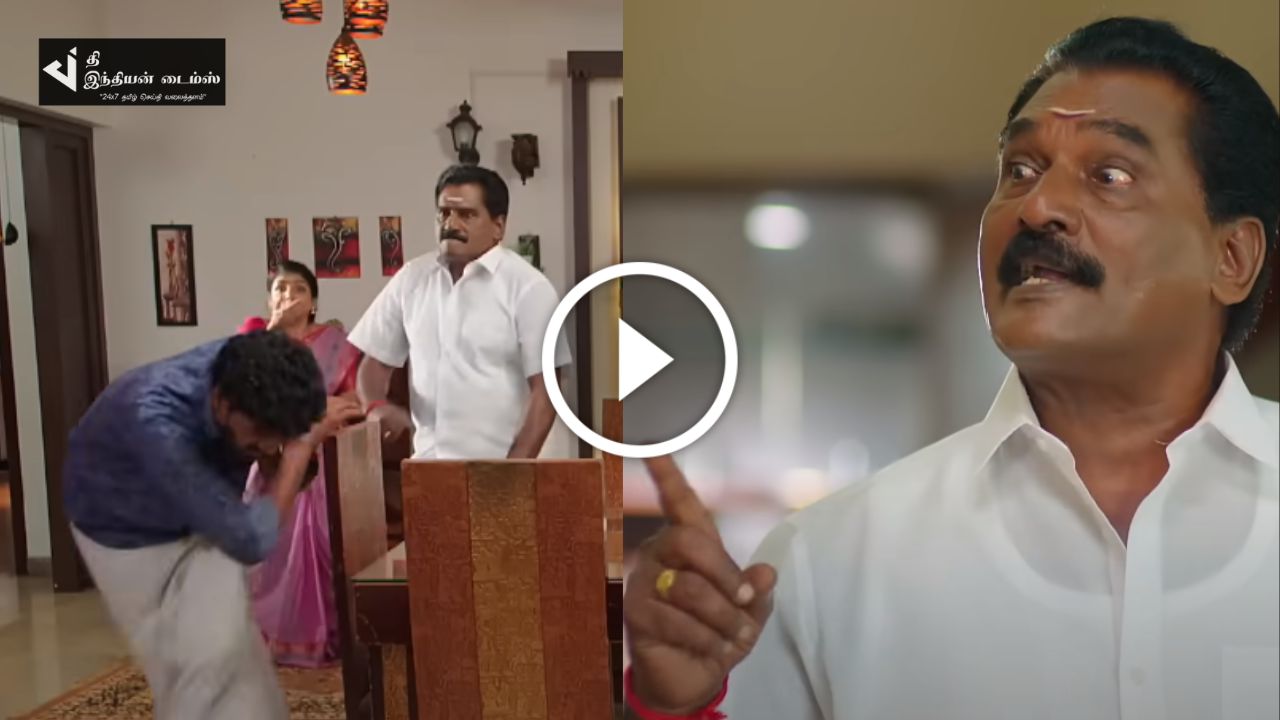 என் பொண்ணு வேணுமோ உனக்கு… கரிகாலனை துவைத்தெடுத்த AGS… எதிர்நீச்சல் ப்ரோமோ