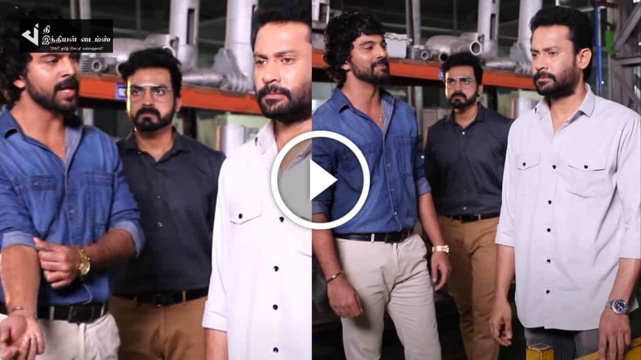 மேக்னாவை வச்சி உன் கம்பெனியை மூடுவேன்… மிரட்டிய அர்ஜூனால் திணறிய தமிழ்… தமிழும் சரஸ்வதியும் ப்ரோமோ