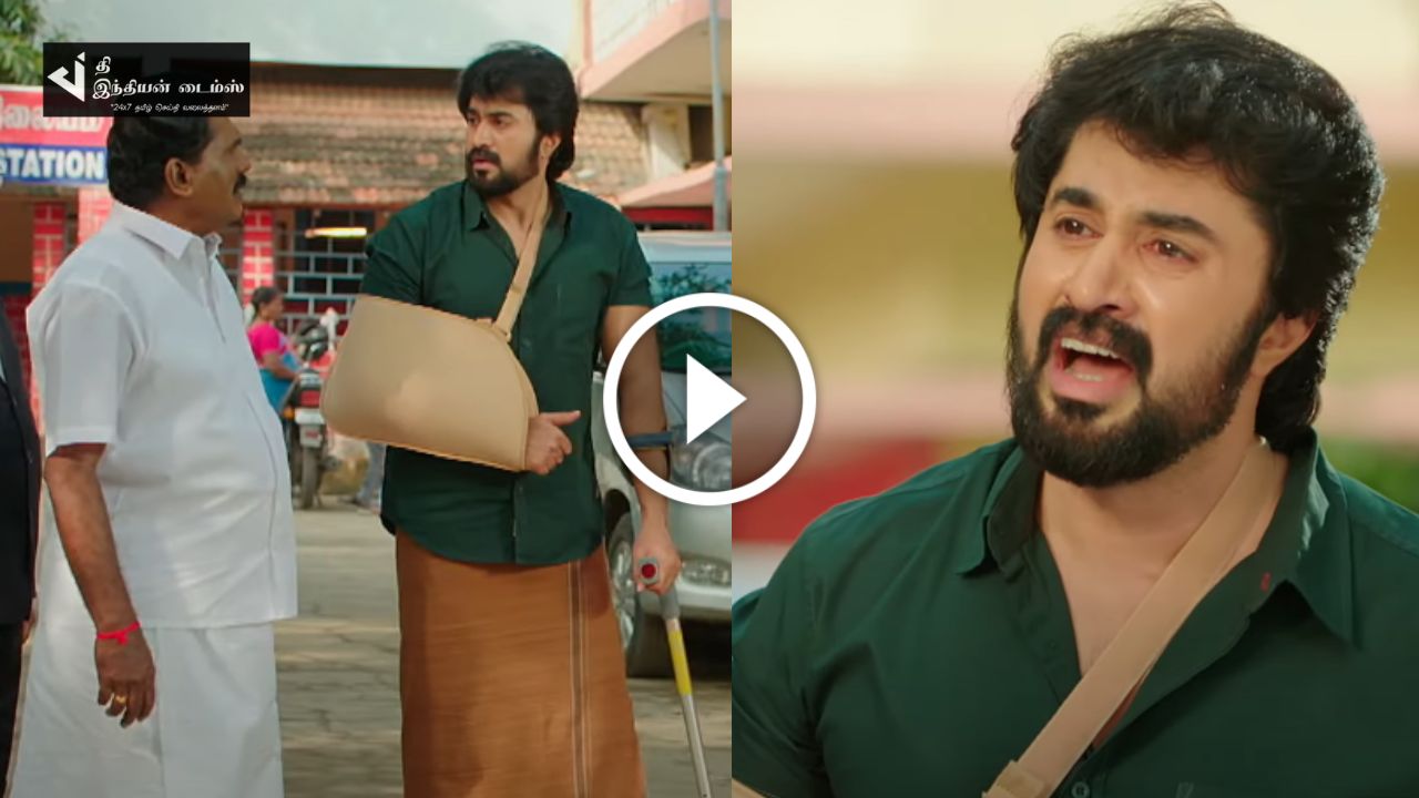 சின்ன குழந்தையை கல்யாணம் பண்ணி கொடுக்குறேன்னு சொல்லுறியே… AGS-யை திட்டிய கதிர்… எதிர்நீச்சல் ப்ரோமோ