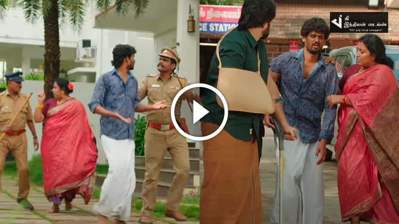 ஜான்சியையும் கரிகாலனையும் அடி துவைத்தெடுத்த போலீஸ்.. எதிர்நீச்சல் ப்ரோமோ