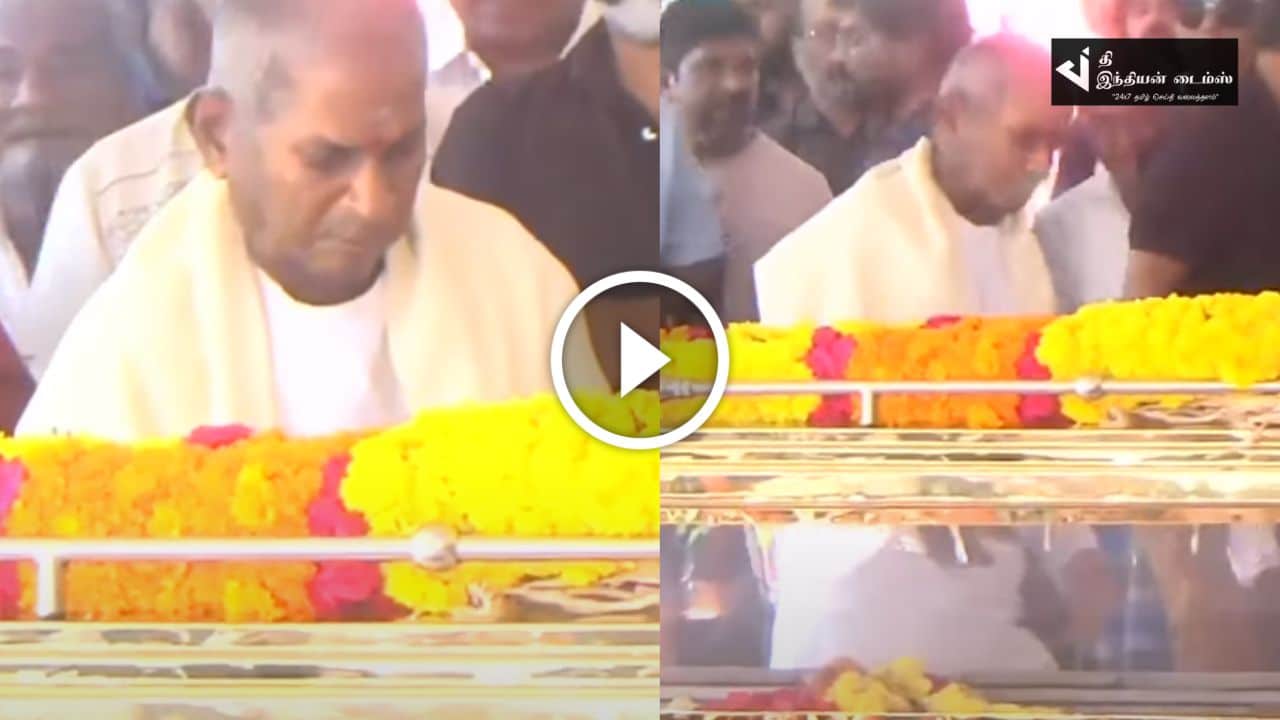 மகள் முகத்தையே உடைந்து பார்த்துக்கொண்டிருந்த இளையராஜா..