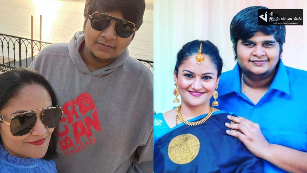 காதல் மனைவியுடன் இயக்குனர் கார்த்திக் சுப்புராஜ் புகைப்படங்கள்