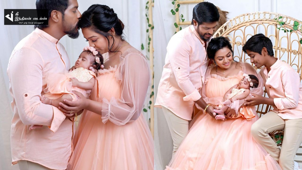 மகளுடன் PHOTOSHOOT எடுத்த சீரியல் நடிகை காயத்ரி யுவராஜின் புகைப்படங்கள்