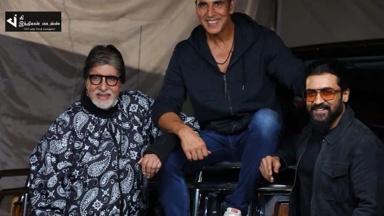 ஹிந்தி சினிமா என்ட்ரி? BOLLYWOOD சூப்பர் ஸ்டார்களுடன் நடிகர் சூர்யா… வைரலாகும் புகைப்படம்