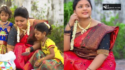 சூரியவம்சம் குழந்தை நட்சத்திரம் நடிகை ஹேமலதா வீட்டு பொங்கல் கொண்டாட்டம் 153