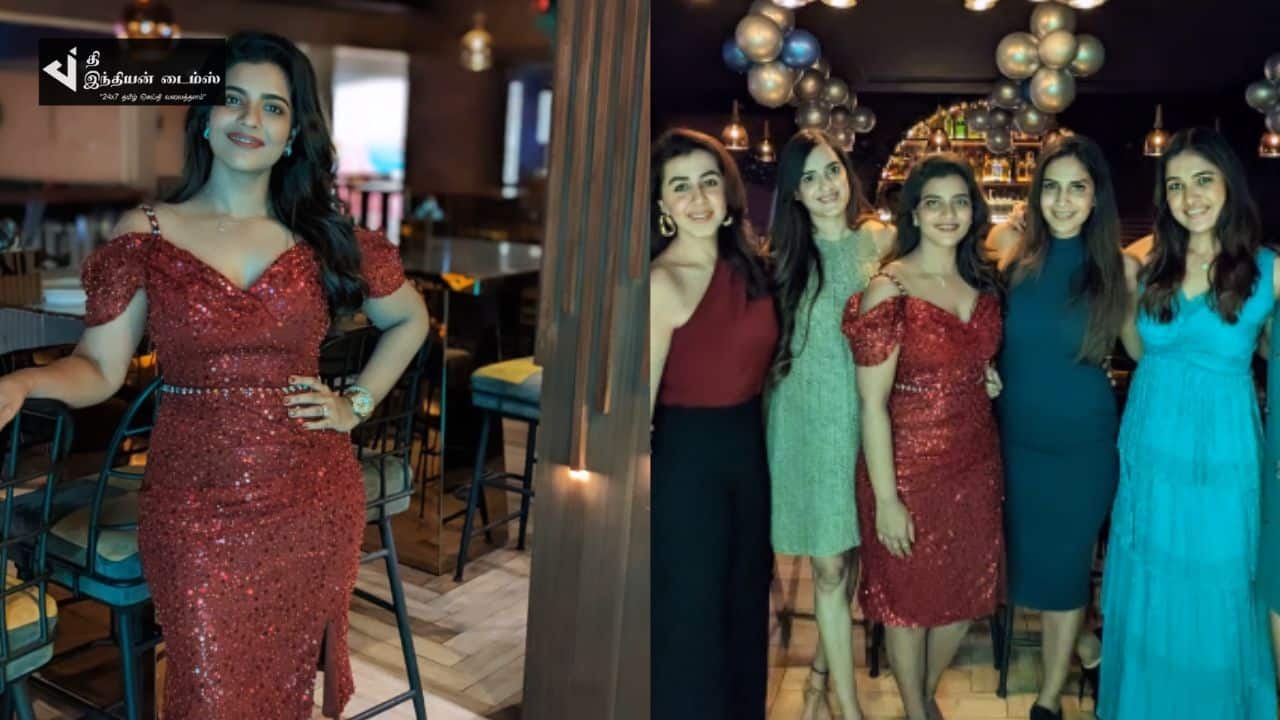 நடிகை ஐஸ்வர்யா ராஜேஷின் பிறந்தநாள் பார்ட்டி புகைப்படங்கள்