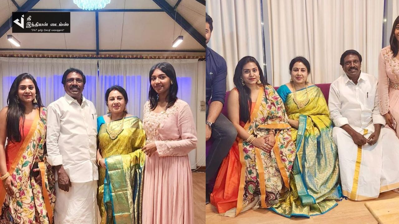 காணும் பொங்கலுக்கு வெளிநாடு கிளம்பிய பாடகர் அனிதா குப்புசாமி குடும்பம்