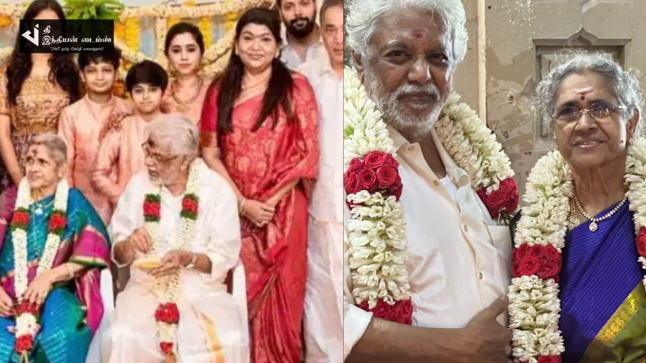 அப்பாவின் 50வது திருமண நாளை கொண்டாடிய நடிகர் ஜெயம் ரவி