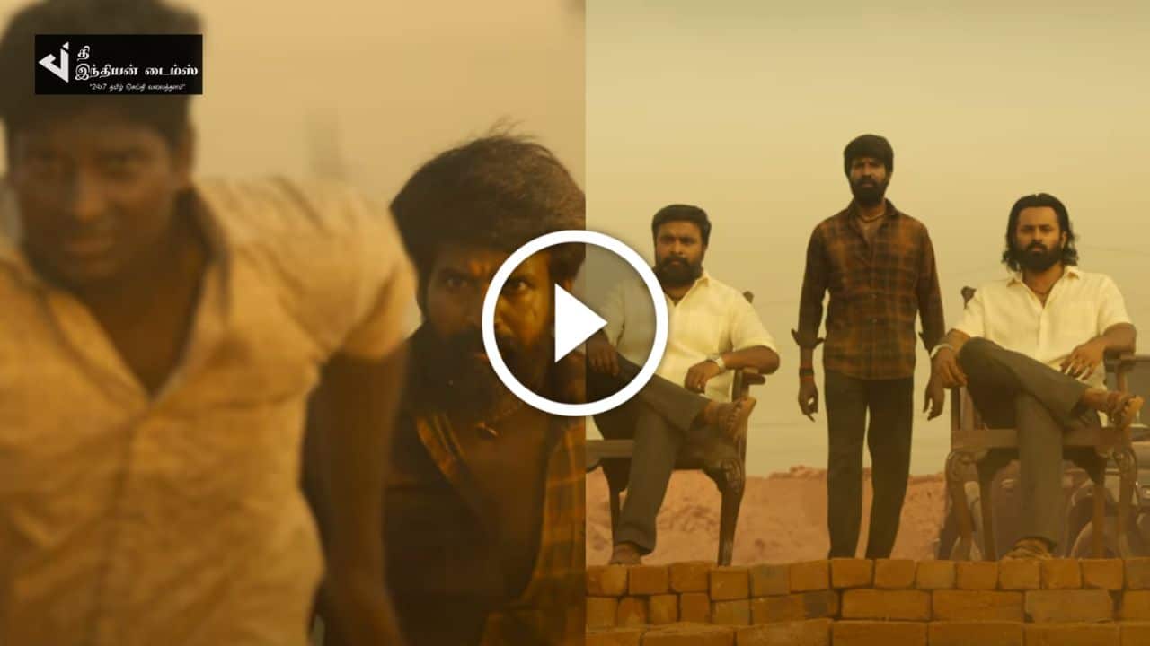 சசிகுமார் சூரி இணைந்து மிரட்டும் கருடன் படத்தின் டீசர் இதோ