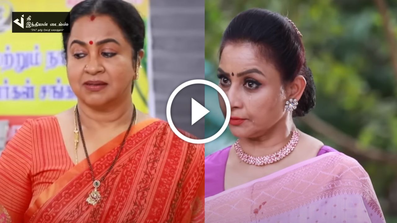 நடிகை ராதிகா நடிக்கும் தாயம்மா குடும்பத்தார் சீரியல் முதல் ப்ரோமோ வெளியாகியது