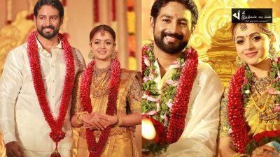 இன்று 7வது திருமண நாளை கொண்டாடும் நடிகை பாவனா திருமண புகைப்படங்கள் 75