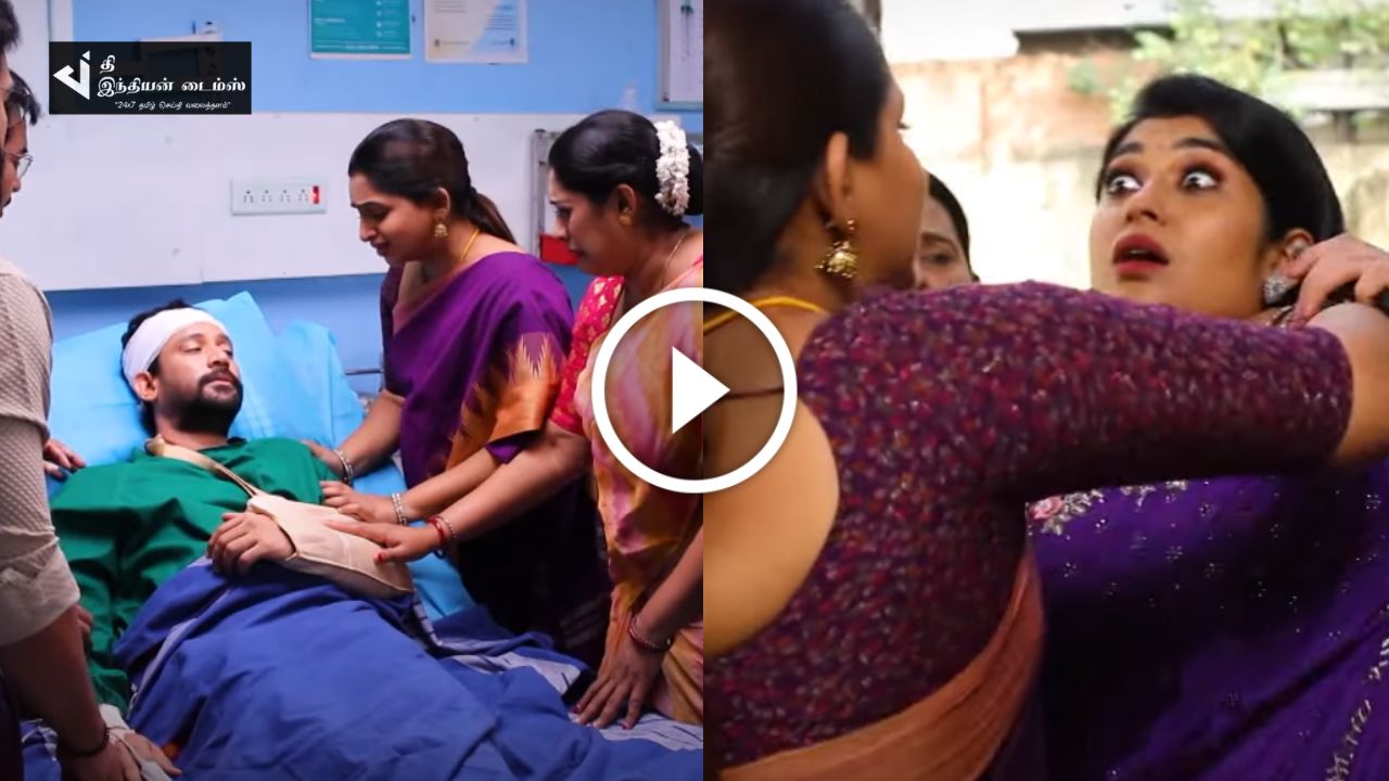 என் புருஷனையா கொ ல்ல பாத்தே.. மேக்னாவை கழுத்தை பிடித்த சரஸ்வதி… தமிழும் சரஸ்வதியும் ப்ரோமோ