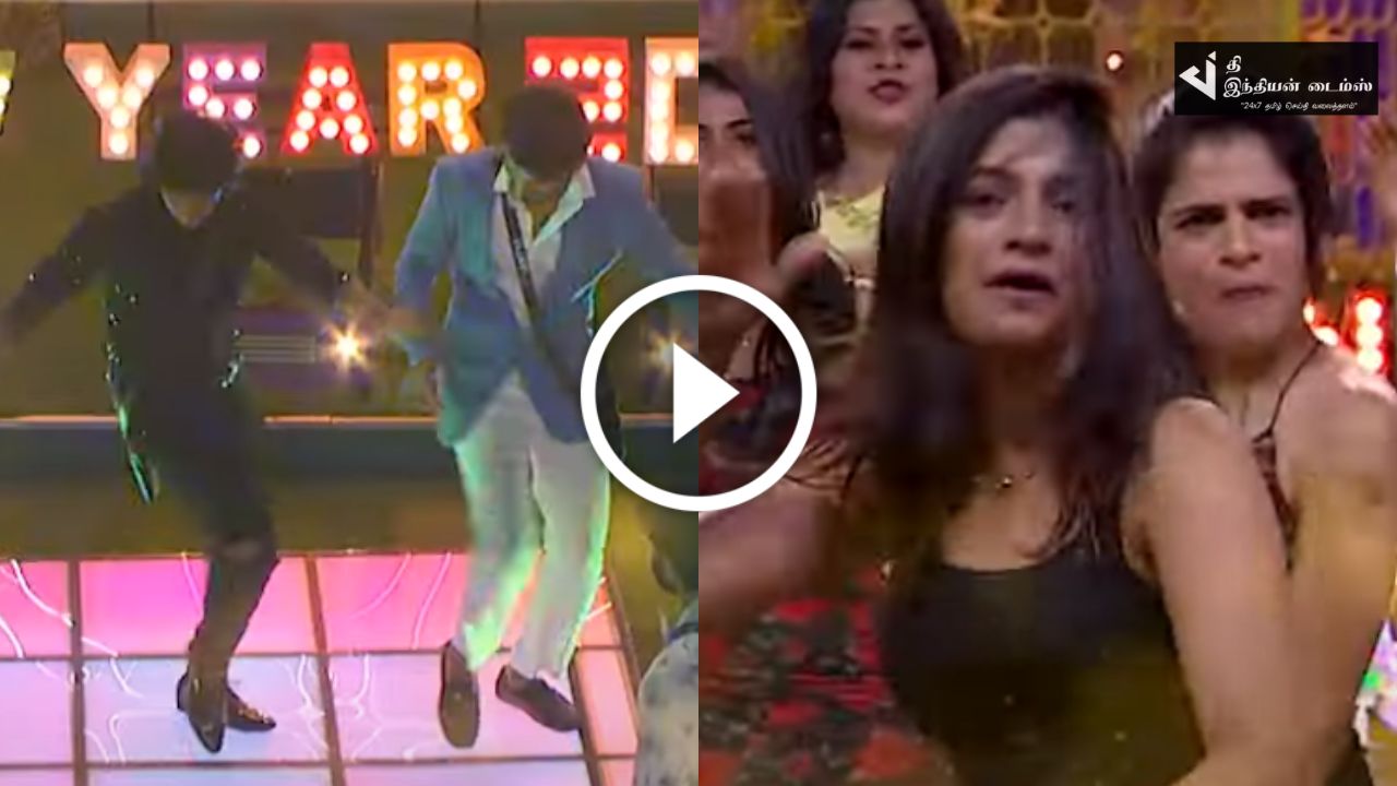 சண்டைகளை மறந்து ஆட்டம் பாட்டத்துடன் NEWYEAR கொண்டாடும் போட்டியாளர்கள் – BIGBOSS PROMO