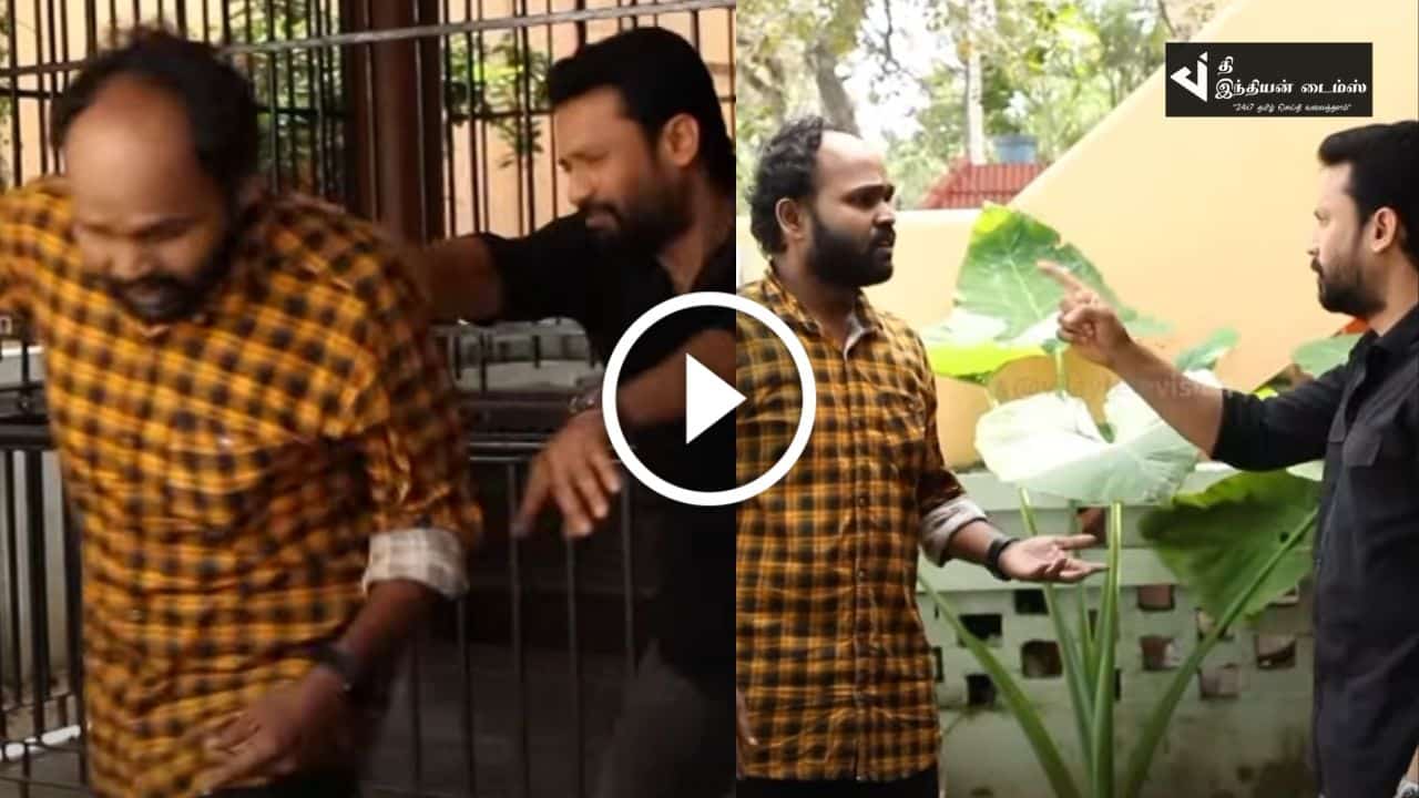 மன்னிப்பு கேட்க வந்த நமச்சியை கழுத்தை பிடித்து வெளியே தள்ளிய தமிழ்… தமிழும் சரஸ்வதியும் ப்ரோமோ