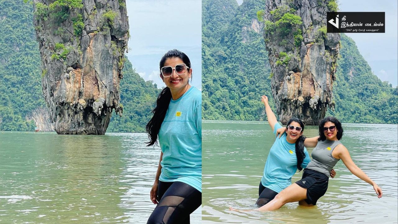 தோழிகளுடன் வெளிநாட்டில் விடுமுறையை கொண்டாடிய பாண்டியன் ஸ்டோர்ஸ் கதாநாயகி