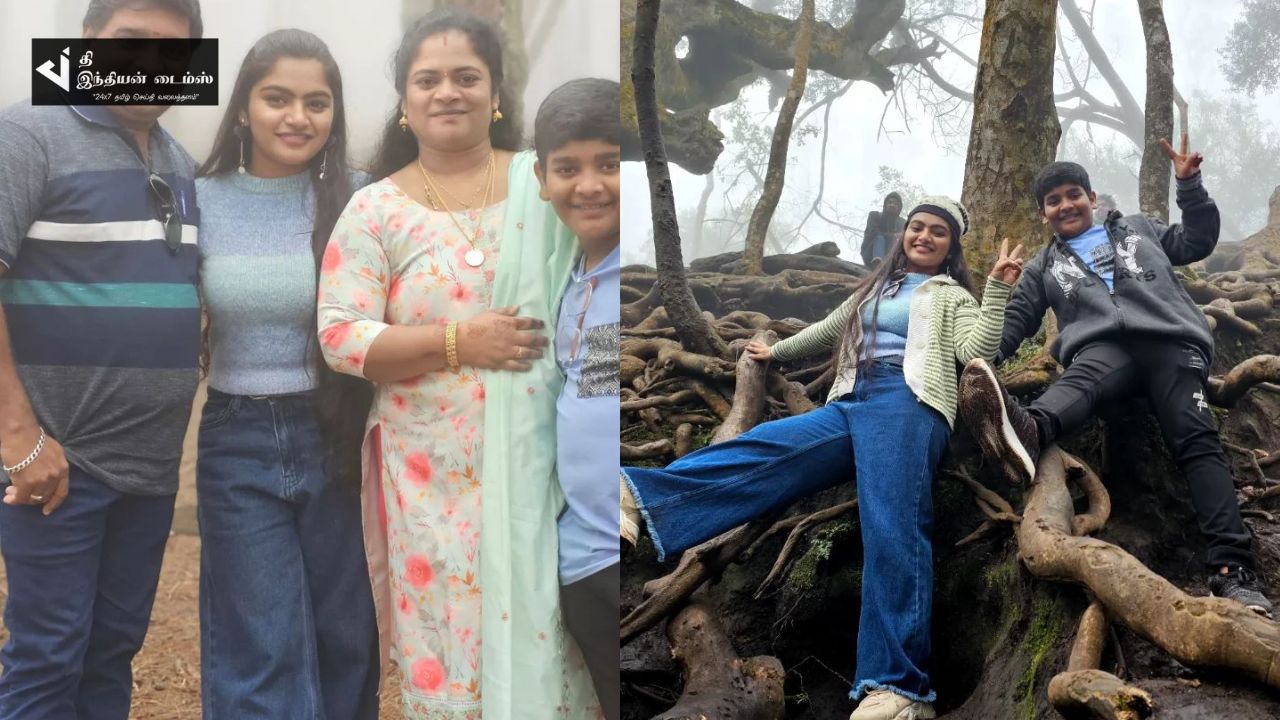 அயலி படத்தில் கதாநாயகியாக நடித்த அபிநக்ஷத்ராவின் குடும்ப புகைப்படங்கள்;