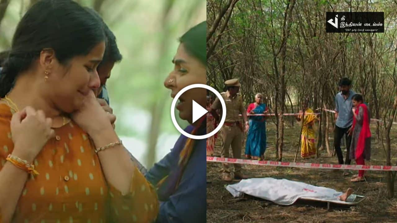 தர்ஷினியா என அடையாள காண செல்லும் ஜனனி.. பயந்து அழுகும் ஈஸ்வரி… எதிர்நீச்சல் ப்ரோமோ