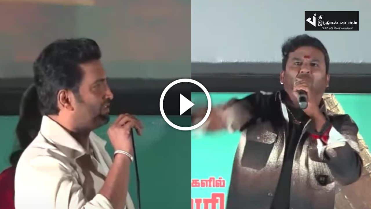 ஆவேசமாக பேசிய COOL SURESH-ஐ கலாய்த்து விட்ட சந்தானம்