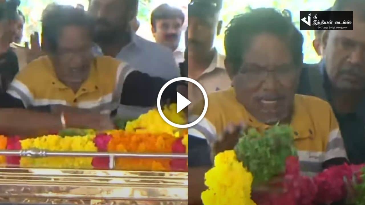 எங்களையெல்லாம் விட்டுட்டு போயிட்டியே… இளையராஜா மகளை கண்டு அழுத பாரதிராஜா