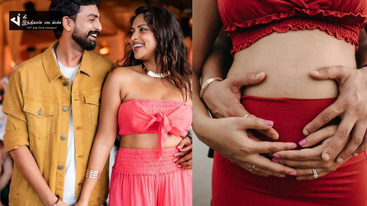 கர்ப்பமாக இருப்பதை அறிவித்த நடிகை அமலாபால்… ரசிகர்கள் வாழ்த்து