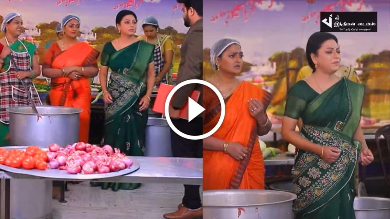 பாக்கியாவுக்கு ஆபத்தில் தோள் கொடுத்து உதவும் கோமதி.. மகாசங்கமம் ப்ரோமோ