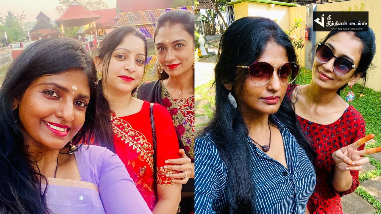 கேரளாவில் விடுமுறையை கொண்டாடும் குக் வித் கோமாளி கனி புகைப்படங்கள்