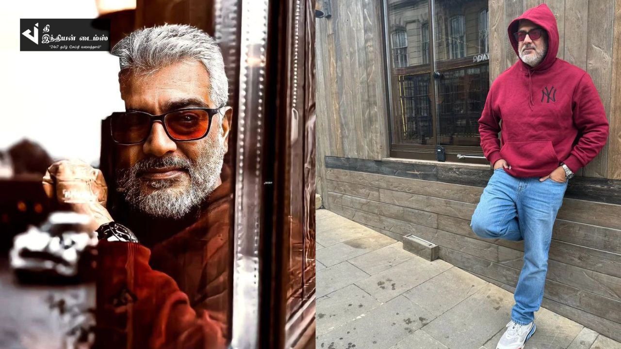 விடாமுயற்சி படப்பிடிப்பில் இருந்து வெளியாகிய நடிகர் அஜித்தின் புகைப்படங்கள்