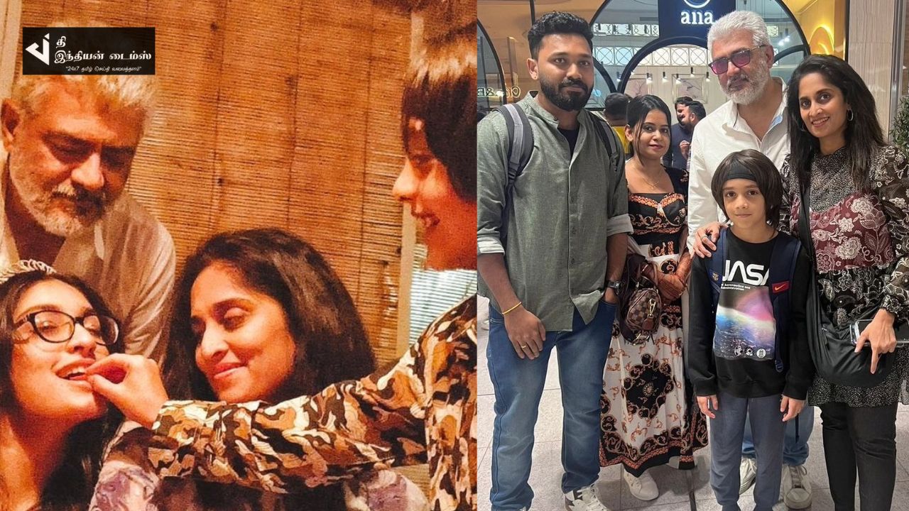 துபாயில் மகள் அனௌஷ்காவின் பிறந்தநாளை கொண்டாடிய நடிகர் அஜித் குமார்