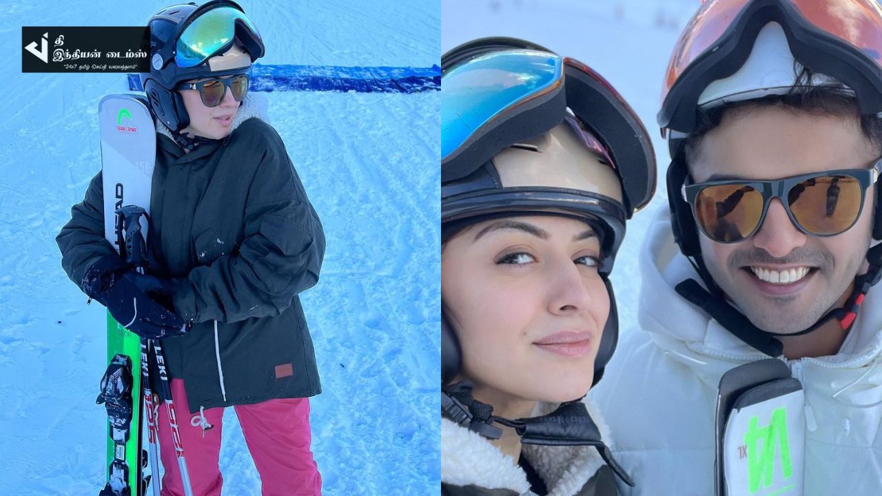 Switzerland நாட்டில் ஹனிமூனில் நடிகை ஹன்சிகா புகைப்படங்கள்