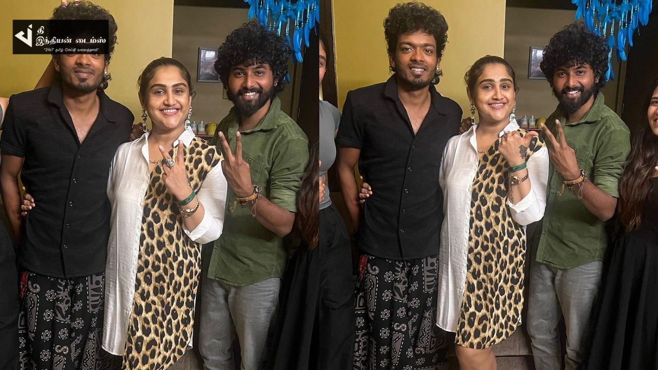 BIGGBOSS 7 போட்டியாளர்களுக்கு வீட்டில் விருந்து வைத்த வனிதா விஜயகுமார்