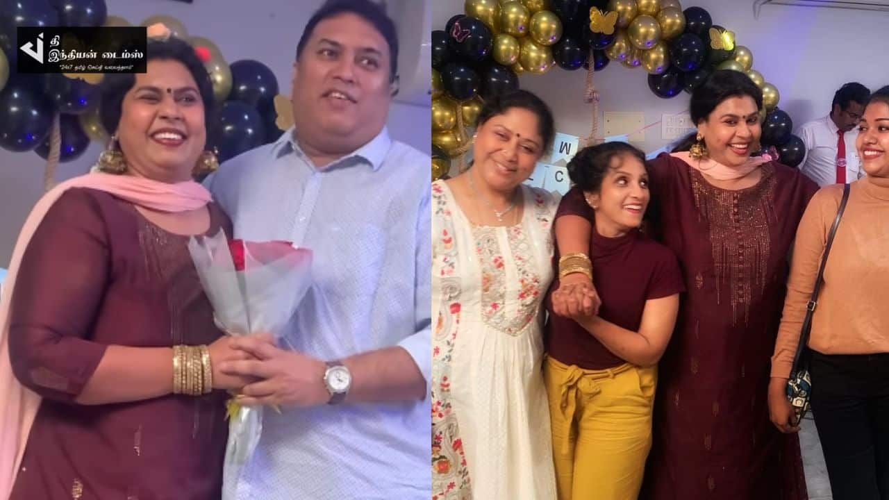 BIGGBOSS விசித்திராவுக்கு வரவேற்பு கொடுத்த தோழிகள்