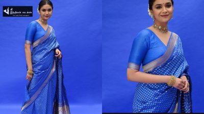 சேலையில் தேவதை போல ஜொலிக்கும் கீர்த்தி சுரேஷின் லேட்டஸ்ட் புகைப்படங்கள் 79