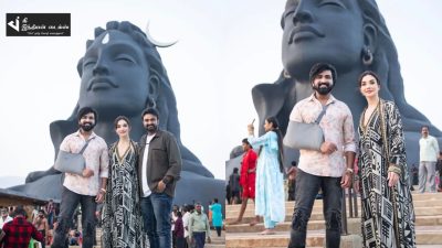 ஈஷா மையத்தில் சுவாமி தரிசனம் செய்த MISSION படக்குழுவினர் 42