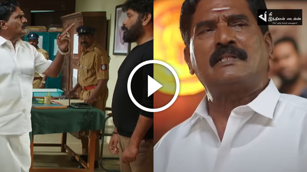 உனக்கும் என் குடும்பத்துக்கும் என்ன சம்மந்தம்… ஜீவானந்தமிடம் சண்டைக்கு சென்ற AGS.. எதிர்நீச்சல் ப்ரோமோ